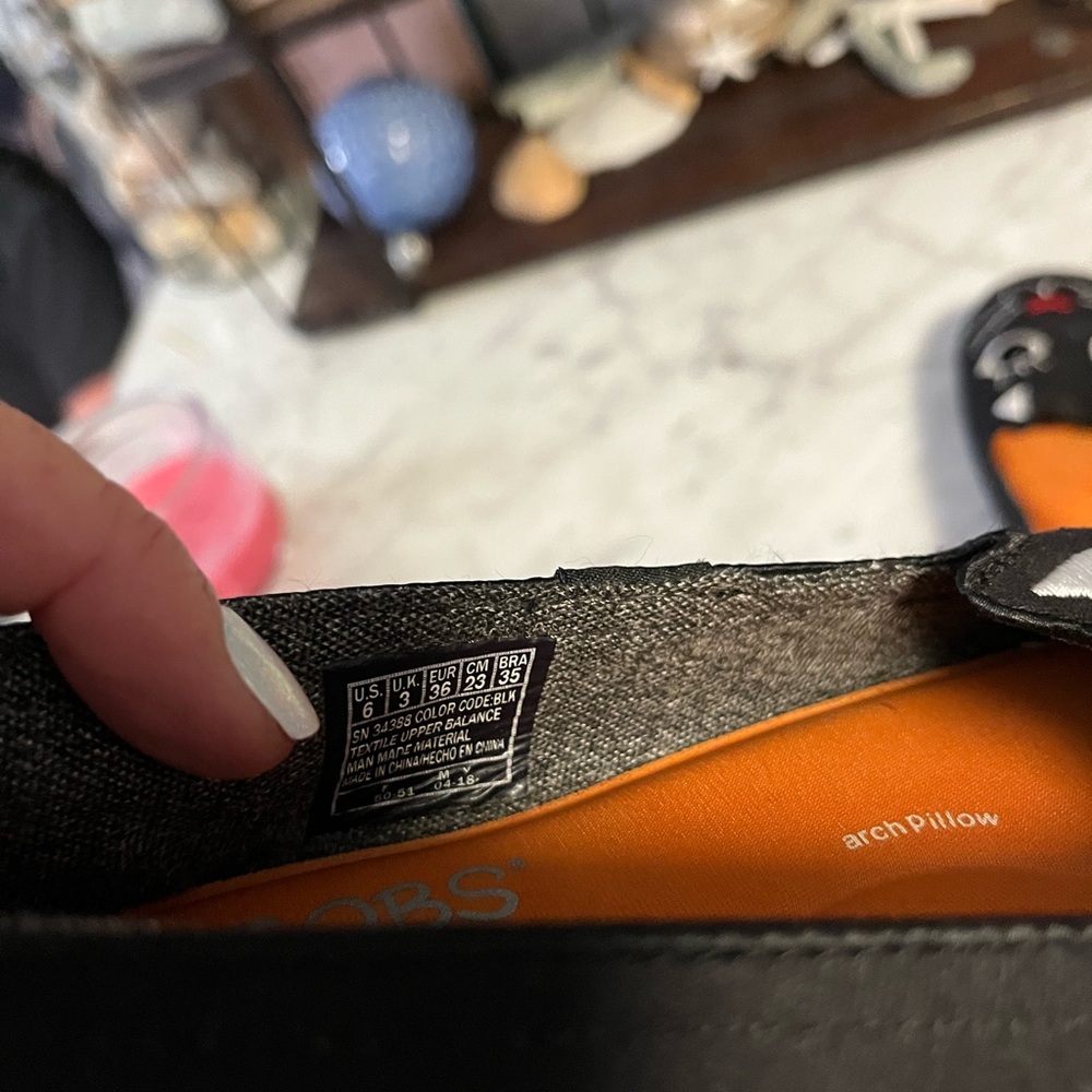 Skechers BOBS Black Cat Slip-On Shoes - Picture 8 of 8